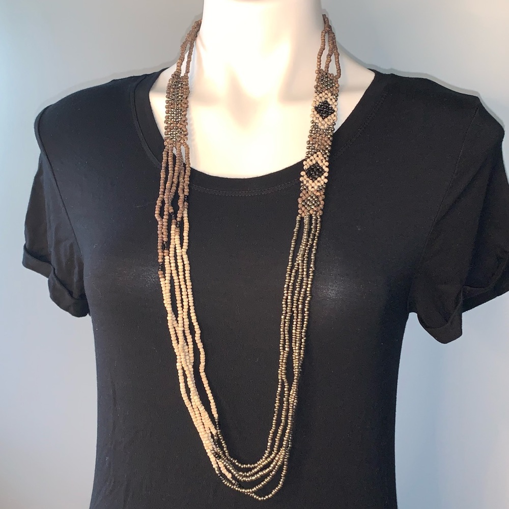 Beaded 20” Necklace and Bracelet